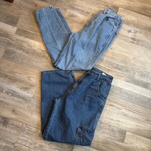 Bundle Geoffrey Beene & Shein Blue Denim Jeans size 6